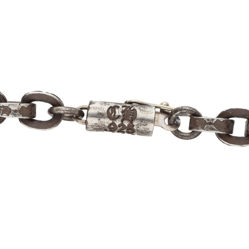 Chrome Hearts PAPER CHAIN 18 Silver Necklace Size 18 Inch