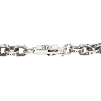Chrome Hearts Paper Chain Silver Necklace Size 20 Inch