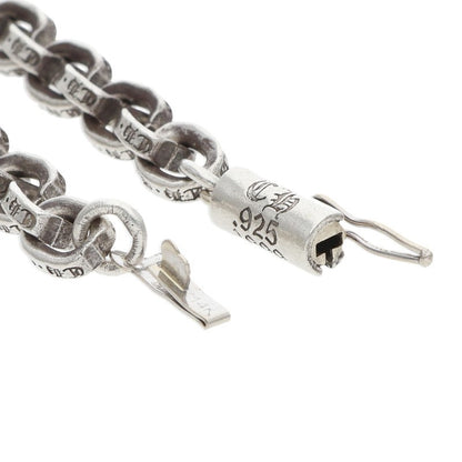 Chrome Hearts Paper Chain Silver Necklace Size 20 Inch