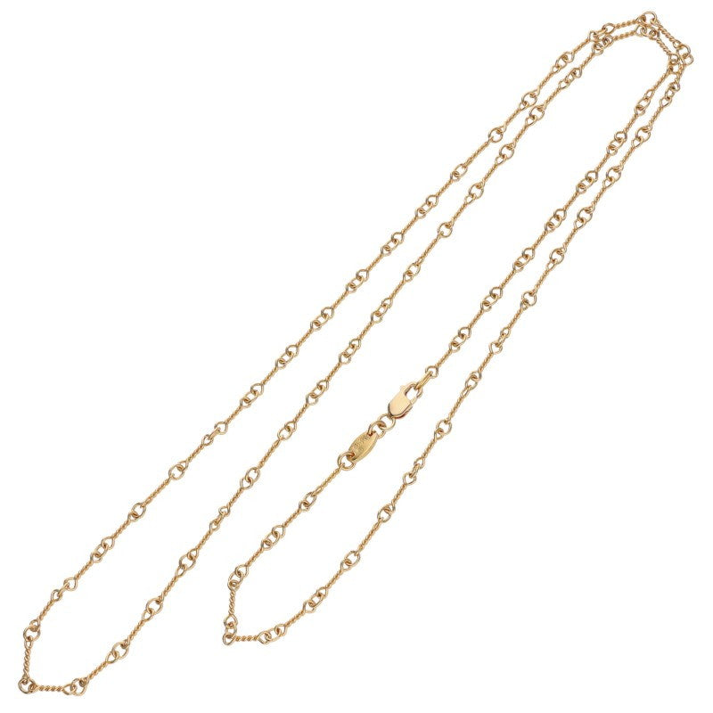 Chrome Hearts 22K Twist Chain Gold Necklace Size 24 Yellow
