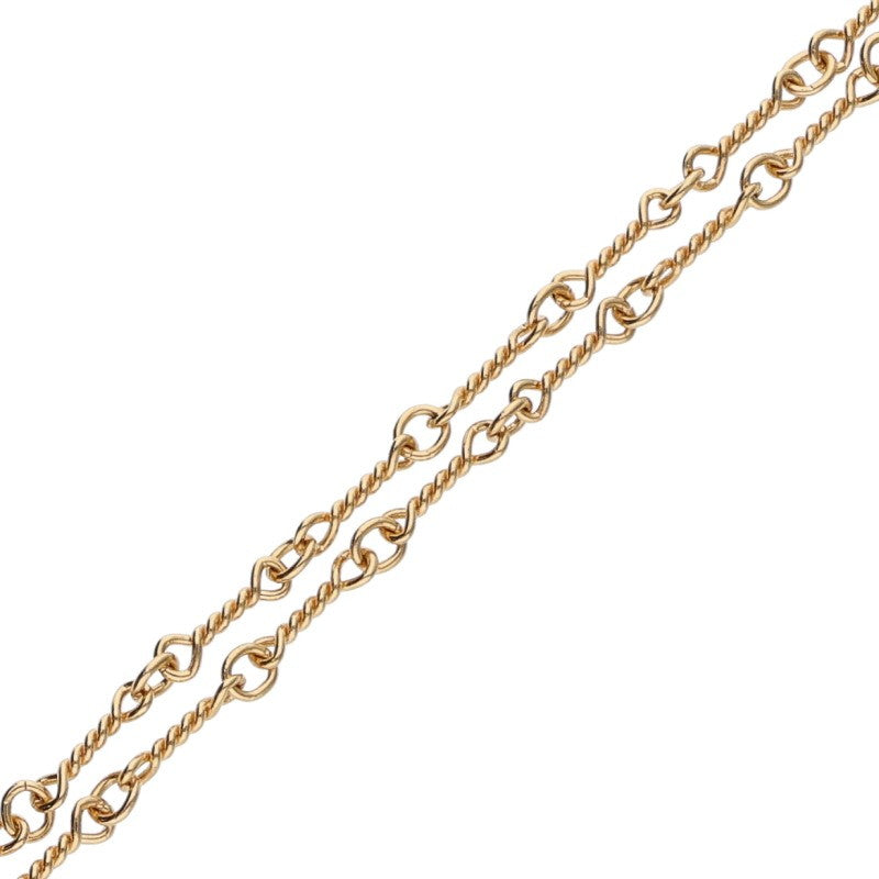 Chrome Hearts 22K Twist Chain Gold Necklace Size 24 Yellow