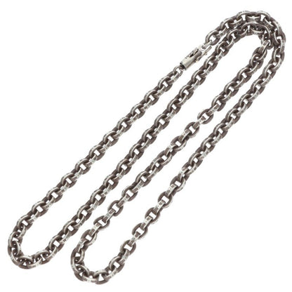 Chrome Hearts Paper Chain Silver Necklace Size 20 Inch