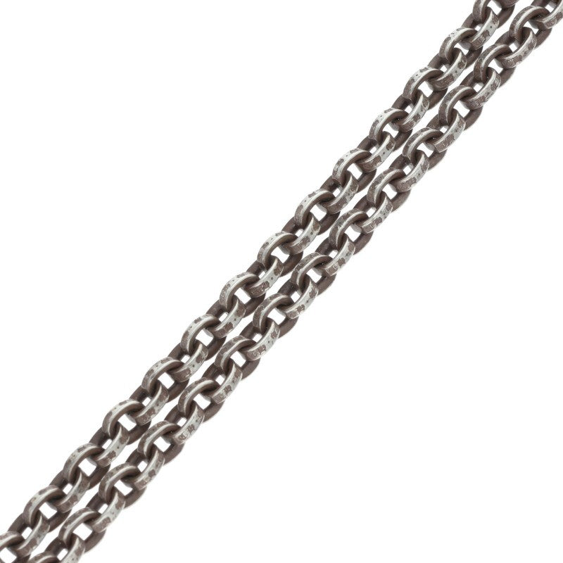 Chrome Hearts Paper Chain Silver Necklace Size 20 Inch