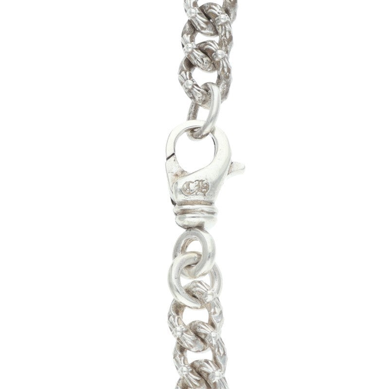 Chrome Hearts XTRA FNCY MINI Silver Necklace Size 18 Inch