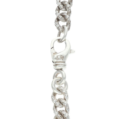 Chrome Hearts XTRA FNCY MINI Silver Necklace Size 18 Inch