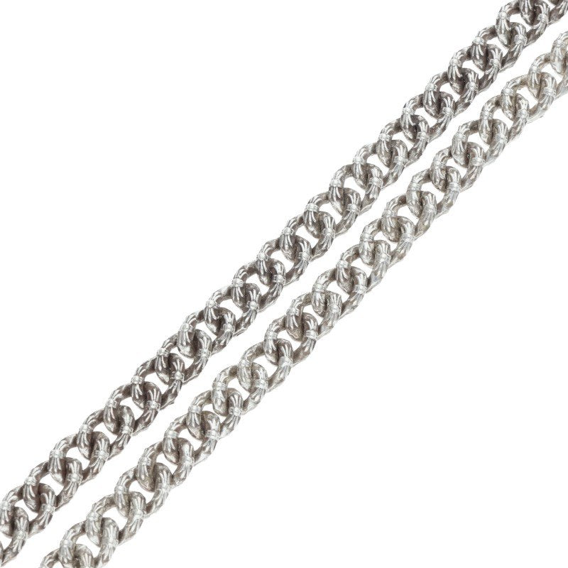 Chrome Hearts XTRA FNCY MINI Silver Necklace Size 18 Inch