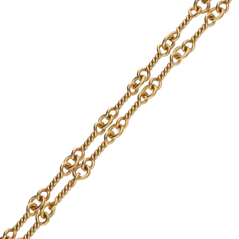 Chrome Hearts 22K Twist Chain Gold Necklace Size 18 Inch