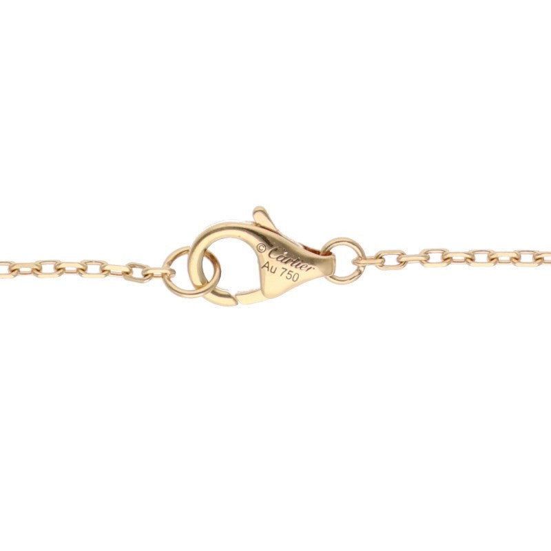Cartier JUSTE UN CLOU 18K YG Diamond Necklace