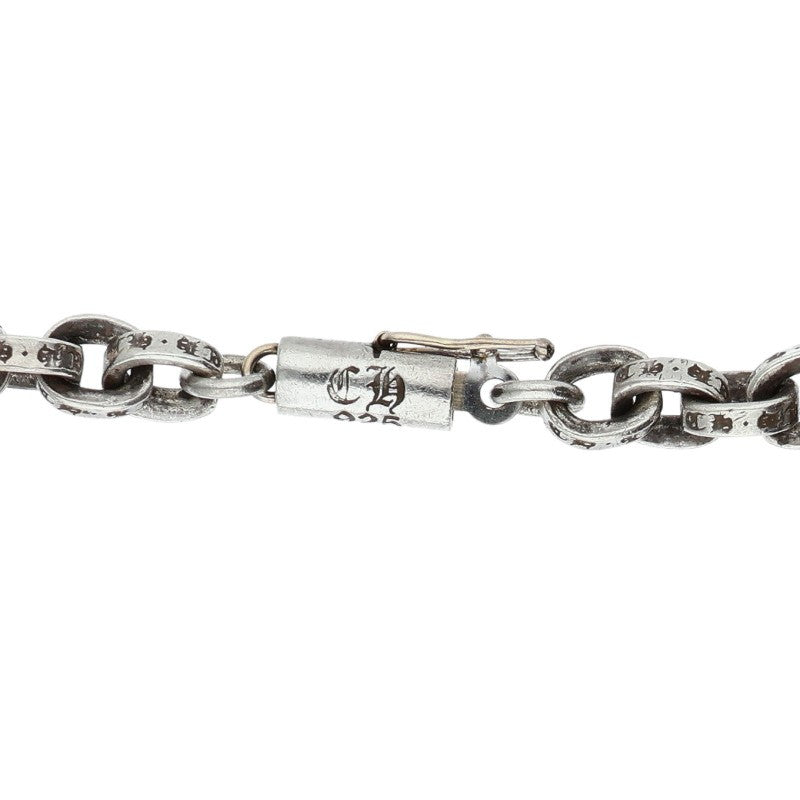 Chrome Hearts Paper Chain Silver Necklace Size 20 Inch