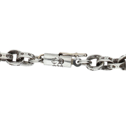 Chrome Hearts Paper Chain Silver Necklace Size 20 Inch