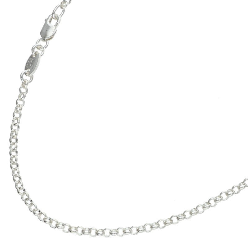 Chrome Hearts R20 Roll Chain Silver Necklace Size 20 Inch