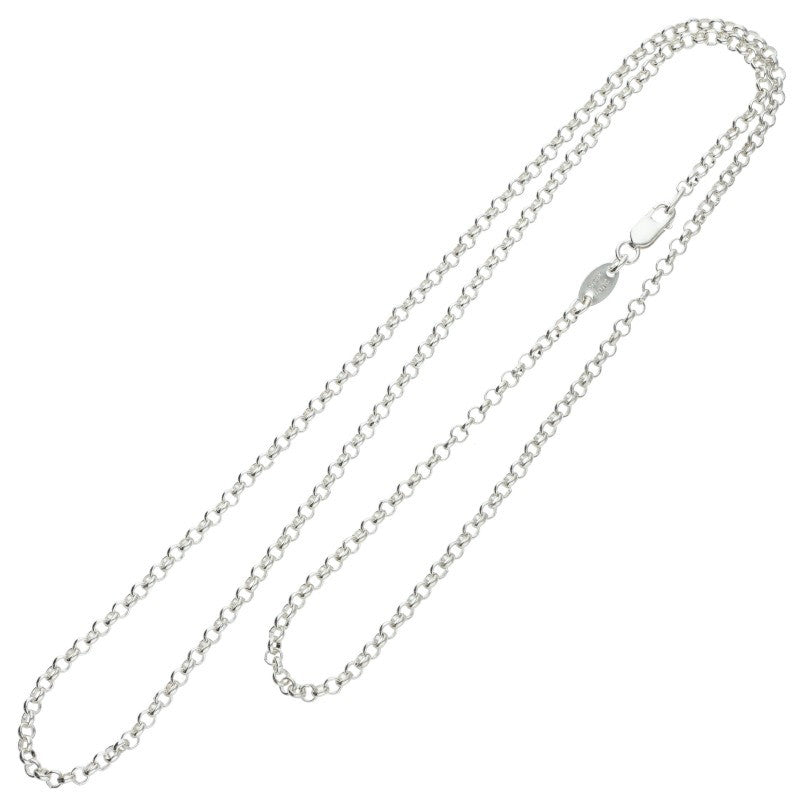 Chrome Hearts R20 Roll Chain Silver Necklace Size 20 Inch