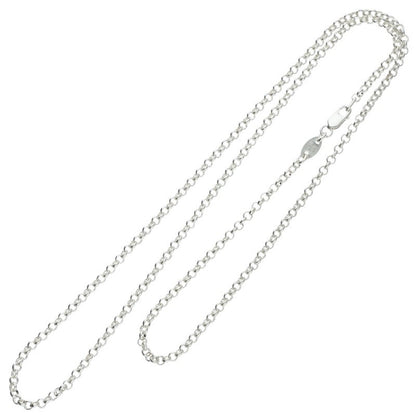 Chrome Hearts R20 Roll Chain Silver Necklace Size 20 Inch