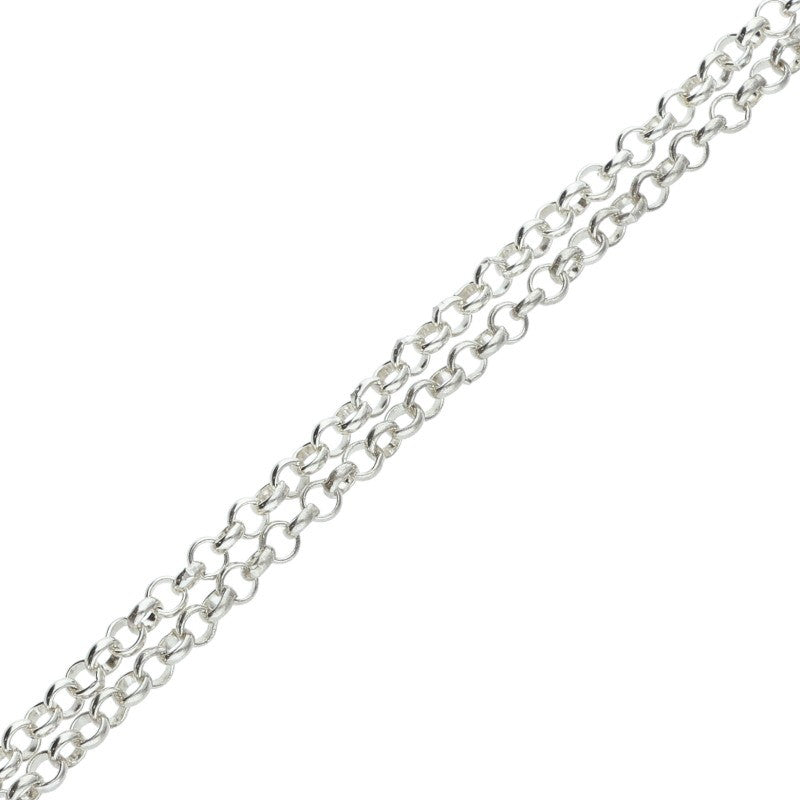 Chrome Hearts R20 Roll Chain Silver Necklace Size 20 Inch