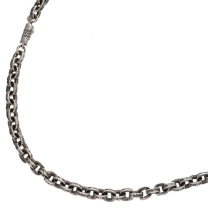 Chrome Hearts Paper Chain Silver Necklace Size 30 Inch