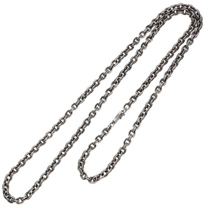 Chrome Hearts Paper Chain Silver Necklace Size 30 Inch