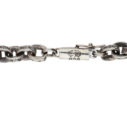 Chrome Hearts Paper Chain Silver Necklace Size 30 Inch