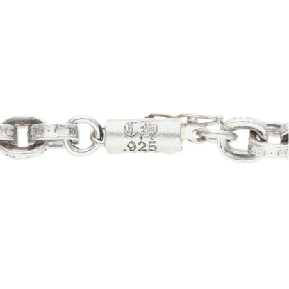 Chrome Hearts Paper Chain Silver Necklace Size 20 Inch