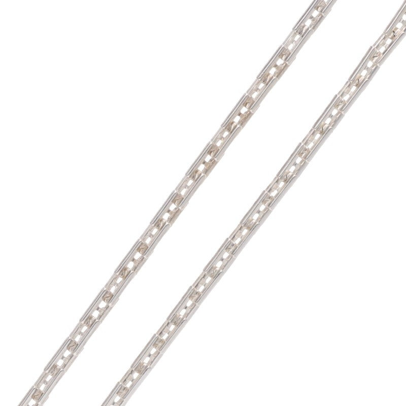 HERMES 925 Silver Hercules Necklace Size 42CM