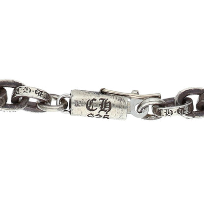 Chrome Hearts Paper Chain Necklace 14K Silver Size 20 Inch