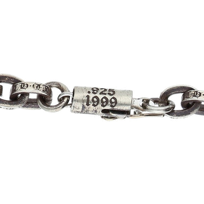 Chrome Hearts Paper Chain Necklace 14K Silver Size 20 Inch