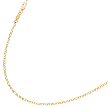 Chrome Hearts 22K Roll Chain Gold Necklace Size 24 Inch