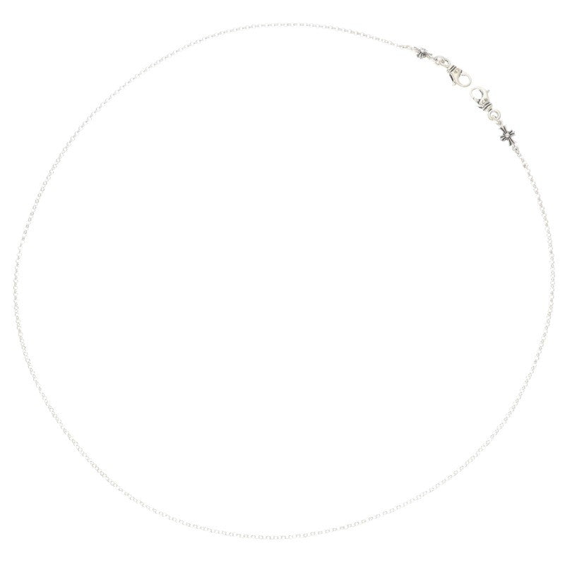 Chrome Hearts MASK ROLL-CHAIN 2 CLIP Necklace Size 30 Inch