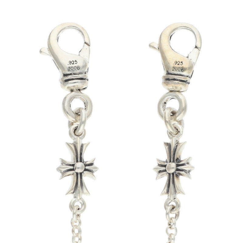 Chrome Hearts MASK ROLL-CHAIN 2 CLIP Necklace Size 30 Inch