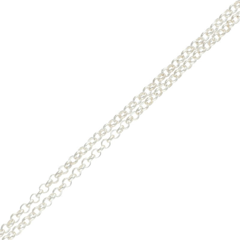 Chrome Hearts MASK ROLL-CHAIN 2 CLIP Necklace Size 30 Inch
