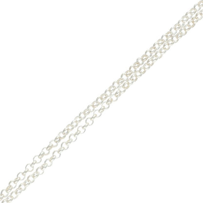 Chrome Hearts MASK ROLL-CHAIN 2 CLIP Necklace Size 30 Inch