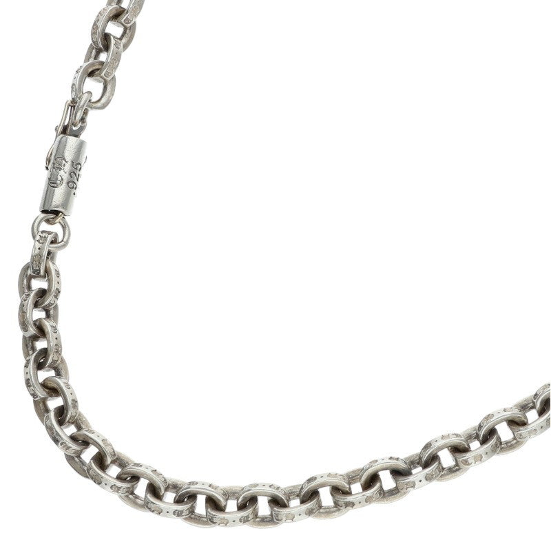 Chrome Hearts PAPER CHAIN 18 Silver Necklace Size 18 Inch
