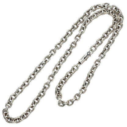 Chrome Hearts PAPER CHAIN 18 Silver Necklace Size 18 Inch