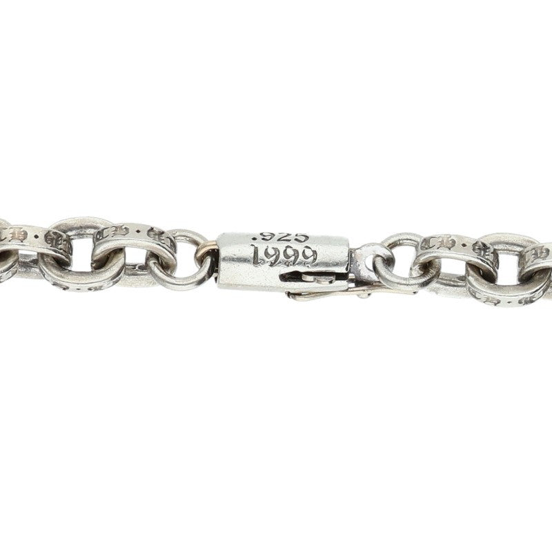 Chrome Hearts PAPER CHAIN 18 Silver Necklace Size 18 Inch