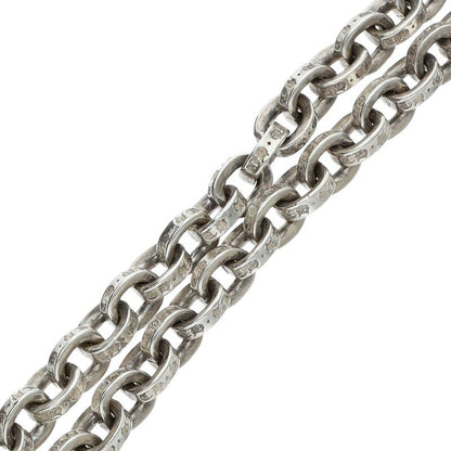 Chrome Hearts PAPER CHAIN 18 Silver Necklace Size 18 Inch