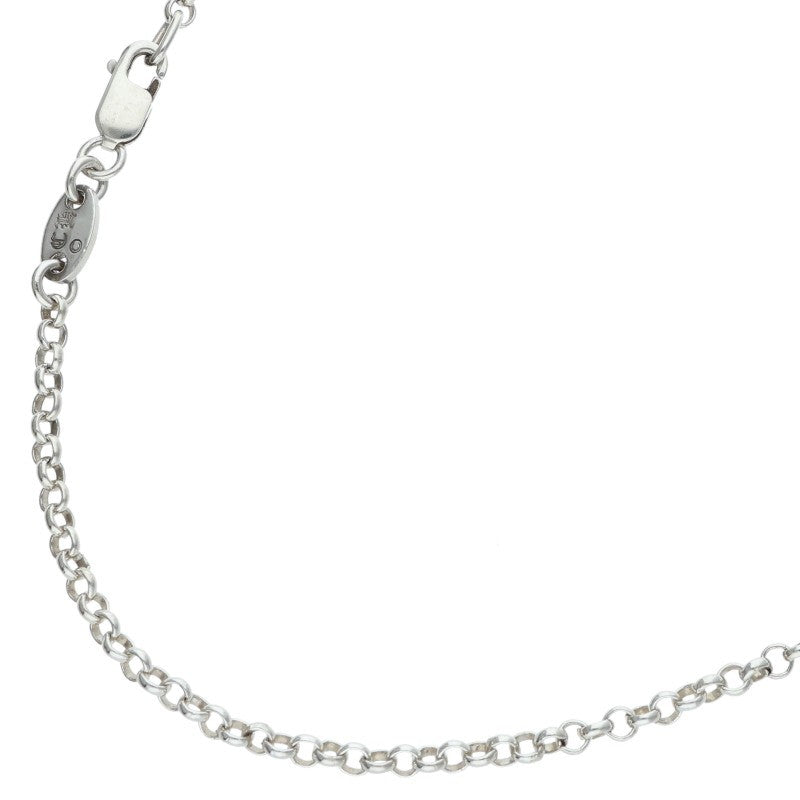 Chrome Hearts Roll Chain Necklace Silver Size 20 Inch