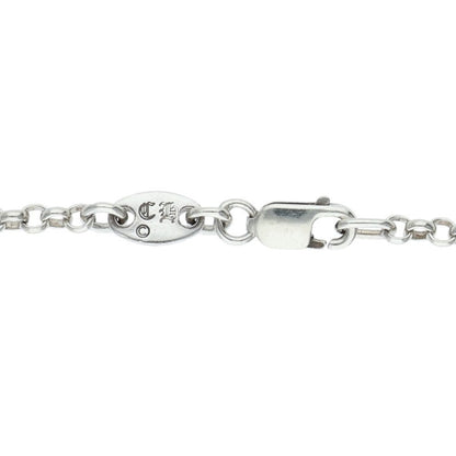 Chrome Hearts Roll Chain Necklace Silver Size 20 Inch