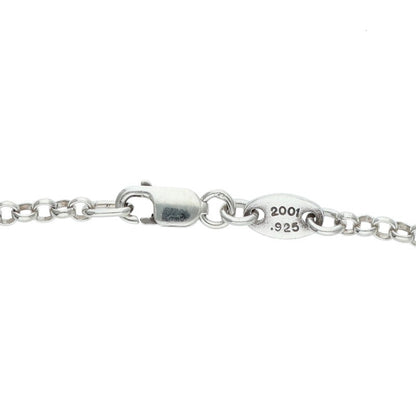 Chrome Hearts Roll Chain Necklace Silver Size 20 Inch