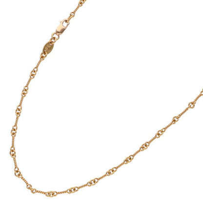 Chrome Hearts 22K Twist Chain Gold Necklace Size 18 Inch