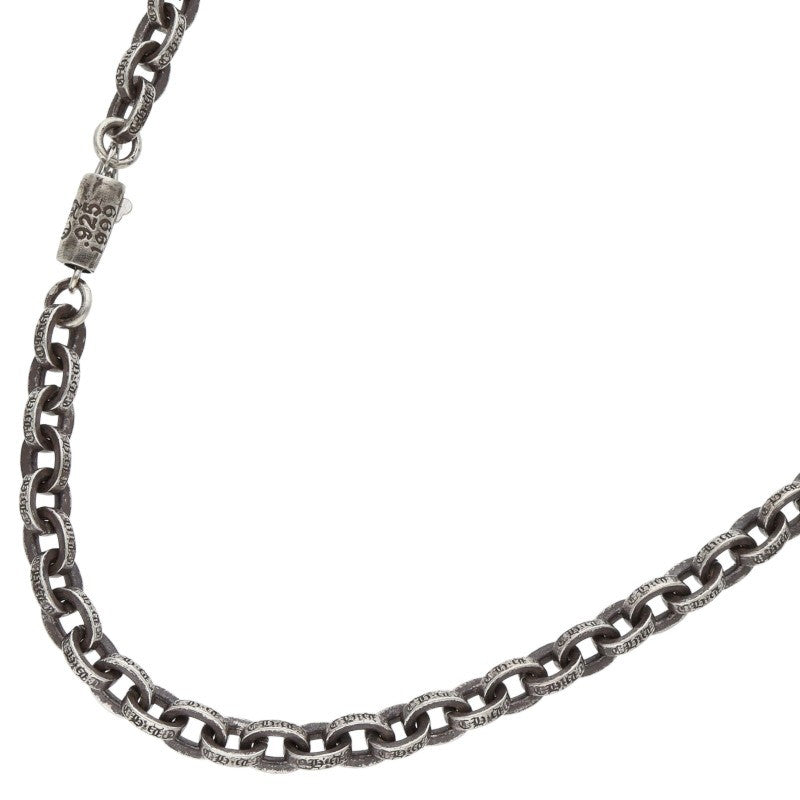 Chrome Hearts Paper Chain 18 Silver Necklace Size 18 Inch
