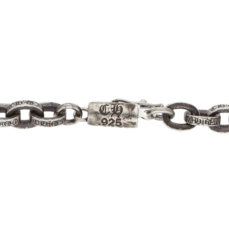 Chrome Hearts Paper Chain 18 Silver Necklace Size 18 Inch