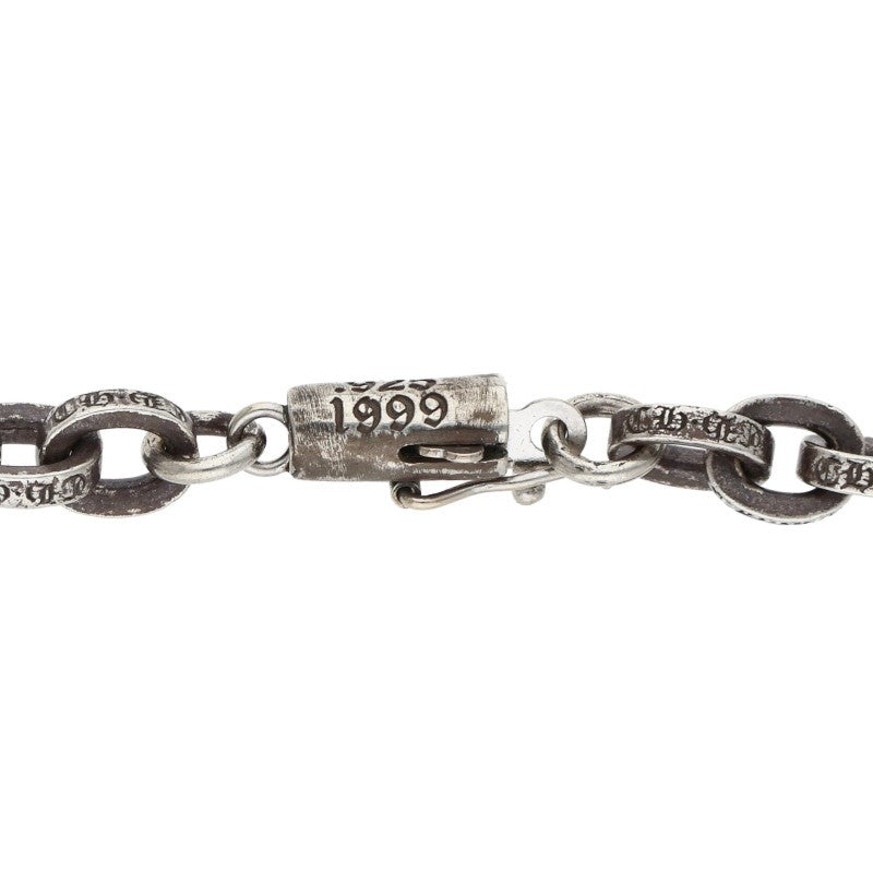 Chrome Hearts Paper Chain 18 Silver Necklace Size 18 Inch