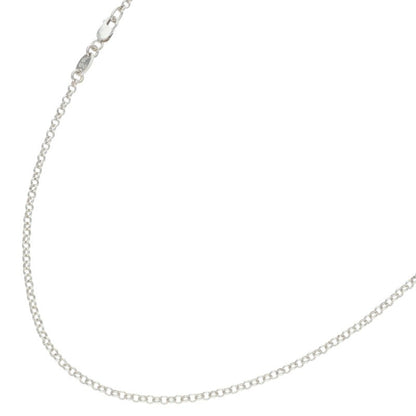 Chrome Hearts Silver Roll Chain Necklace Size 24 Inch