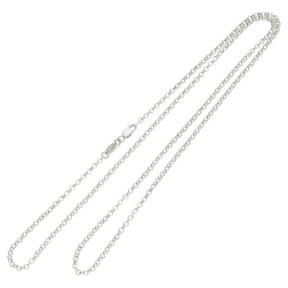 Chrome Hearts Silver Roll Chain Necklace Size 24 Inch