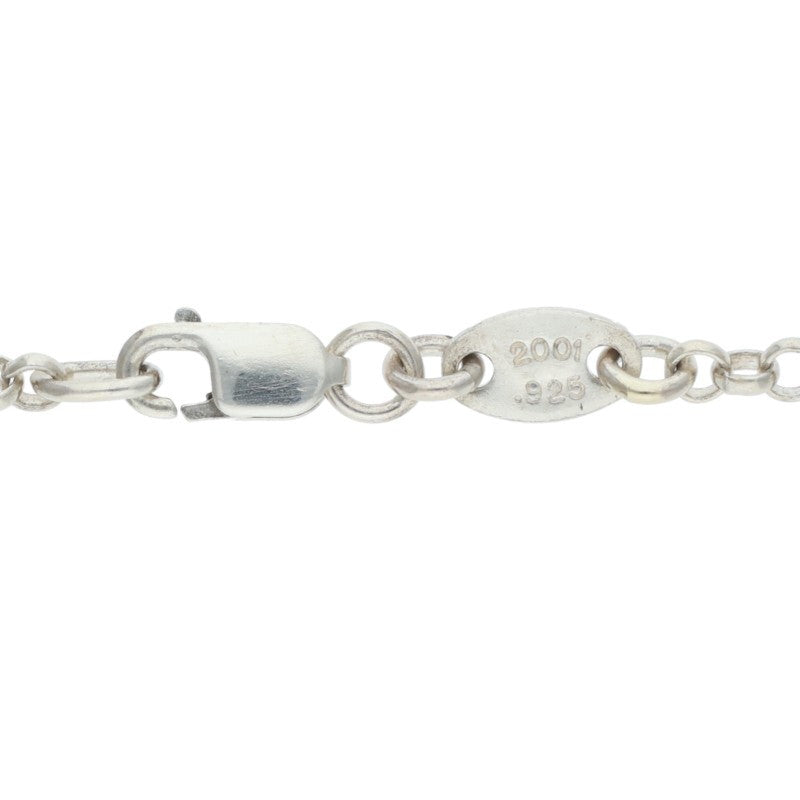 Chrome Hearts Silver Roll Chain Necklace Size 24 Inch