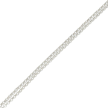 Chrome Hearts Silver Roll Chain Necklace Size 24 Inch
