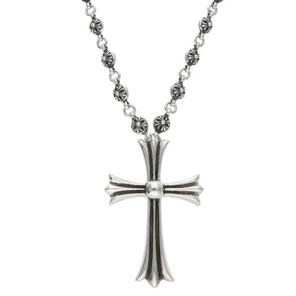Chrome Hearts Large CH Cross Chain Necklace Size 30 Inch