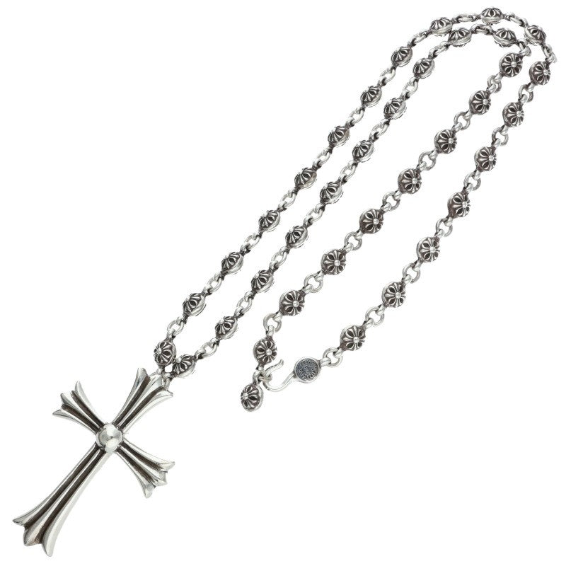 Chrome Hearts Large CH Cross Chain Necklace Size 30 Inch