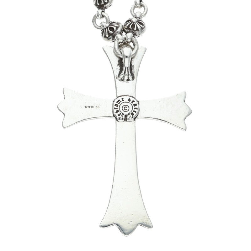 Chrome Hearts Large CH Cross Chain Necklace Size 30 Inch