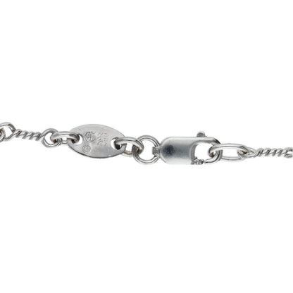 Chrome Hearts 18KWG Twist Chain Necklace Size 18 Inch