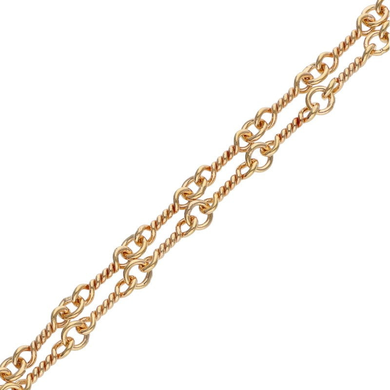 Chrome Hearts 22K Twist Chain Gold Necklace Size 24 Inch